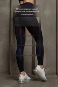 Купить Легинсы женские бифлекс черного цвета 100_1Ch, фото 3