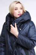 Купить Куртка зимняя женская стеганная темно-фиолетовый цвета 105-917_122TF, фото 5