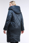 Купить Куртка зимняя женская стеганная темно-зеленый цвета 105-917_123TZ, фото 4