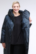 Купить Куртка зимняя женская стеганная темно-зеленый цвета 105-917_123TZ, фото 7