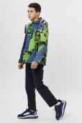 Купить Куртка демисезонная для мальчика зеленого цвета 107Z, фото 8