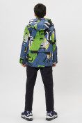 Купить Куртка демисезонная для мальчика зеленого цвета 107Z, фото 9