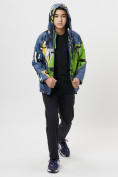Купить Куртка демисезонная для мальчика зеленого цвета 107Z, фото 10