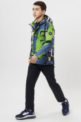 Купить Куртка демисезонная для мальчика зеленого цвета 107Z, фото 11