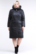 Купить Куртка зимняя женская классическая черного цвета 108-915_701Ch, фото 2