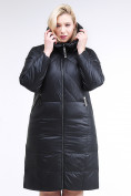 Купить Куртка зимняя женская классическая черного цвета 108-915_701Ch, фото 3
