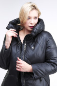 Купить Куртка зимняя женская классическая черного цвета 108-915_701Ch
