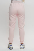 Купить Джоггеры женские на флисе зимние светло-розового цвета 1097Sz, фото 5