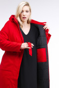 Купить Куртка зимняя женская классическая красного цвета 110-905_4Kr, фото 7