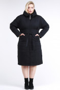 Купить Куртка зимняя женская классическая черного цвета 110-905_701Ch