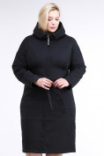 Купить Куртка зимняя женская классическая черного цвета 110-905_701Ch, фото 2