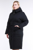 Купить Куртка зимняя женская классическая черного цвета 110-905_701Ch, фото 3