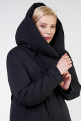 Купить Куртка зимняя женская классическая черного цвета 118-932_701Ch, фото 8