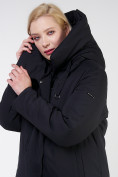 Купить Куртка зимняя женская классическая черного цвета 118-932_701Ch, фото 9