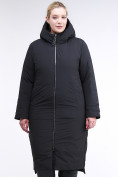 Купить Куртка зимняя женская удлиненная черного цвета 112-919_701Ch, фото 2