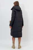 Купить Пальто утепленное женское зимние черного цвета 11207Ch, фото 8