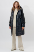Купить Пальто утепленное женское зимние темно-зеленого цвета 11208TZ, фото 2