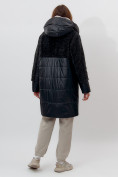 Купить Пальто утепленное женское зимние темно-зеленого цвета 11209TZ, фото 11
