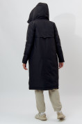Купить Пальто утепленное женское зимние черного цвета 112210Ch, фото 5