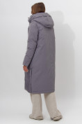 Купить Пальто утепленное женское зимние серого цвета 112261Sr, фото 10
