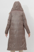 Купить Пальто утепленное двухстороннее женское бежевого цвета 112272B, фото 8