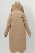 Купить Пальто утепленное женское зимние горчичного цвета 112288G, фото 15