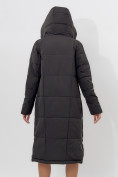 Купить Пальто утепленное женское зимние черного цвета 113151Ch, фото 21