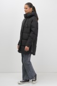 Купить Куртка женская демисезонная с капюшоном черного цвета 1139Ch, фото 24