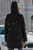 Купить Куртка женская демисезонная с капюшоном черного цвета 1139Ch, фото 3