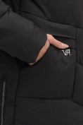 Купить Куртка женская демисезонная с капюшоном черного цвета 1139Ch, фото 16