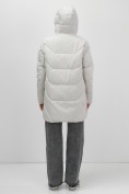Купить Куртка женская демисезонная с капюшоном серого цвета 1139Sr, фото 22