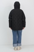 Купить Куртка женская демисезонная с капюшоном черного цвета 1140Ch, фото 24