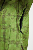 Купить Ветровка женская зеленого цвета 1155Z, фото 13
