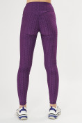 Купить Леггинсы женские темно-фиолетового цвета 1165TF, фото 4
