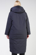 Купить Куртка зимняя женская классическая  темно-серого цвета 118-931_123TC, фото 5