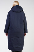 Купить Куртка зимняя женская классическая  темно-синего цвета 118-931_15TS, фото 5