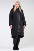 Купить Куртка зимняя женская классическая черного цвета 118-931_701Ch, фото 2