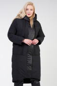 Купить Куртка зимняя женская классическая черного цвета 118-931_701Ch, фото 4