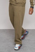 Купить Спортивный костюм мужской трикотажный демисезонный цвета хаки 120007Kh, фото 12