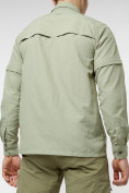 Купить Рубашка классическая мужская бежевого цвета 12003B, фото 7