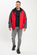 Купить Куртка демисезонная 3 в 1 красного цвета 12005Kr, фото 12