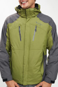 Купить Куртка демисезонная 3 в 1 зеленого цвета 12005Z, фото 9