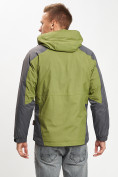 Купить Куртка демисезонная 3 в 1 зеленого цвета 12005Z, фото 12