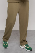 Купить Спортивный костюм мужской трикотажный демисезонный цвета хаки 12006Kh, фото 10