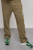 Купить Спортивный костюм мужской трикотажный демисезонный цвета хаки 12006Kh, фото 9