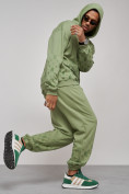 Купить Спортивный костюм мужской трикотажный демисезонный зеленого цвета 12010Z, фото 13