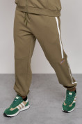 Купить Спортивный костюм мужской трикотажный демисезонный цвета хаки 12011Kh, фото 10