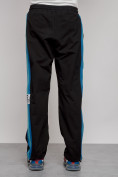 Купить Широкие спортивные штаны трикотажные мужские черного цвета 12903Ch, фото 16