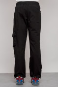 Купить Широкие спортивные брюки трикотажные мужские черного цвета 12910Ch, фото 22