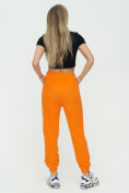 Купить Штаны джоггеры женские оранжевого цвета 1302O, фото 6